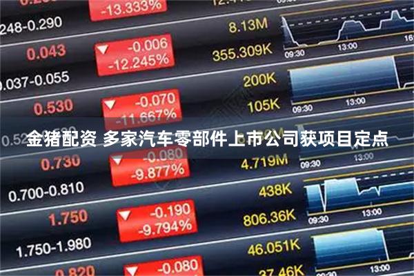 金猪配资 多家汽车零部件上市公司获项目定点